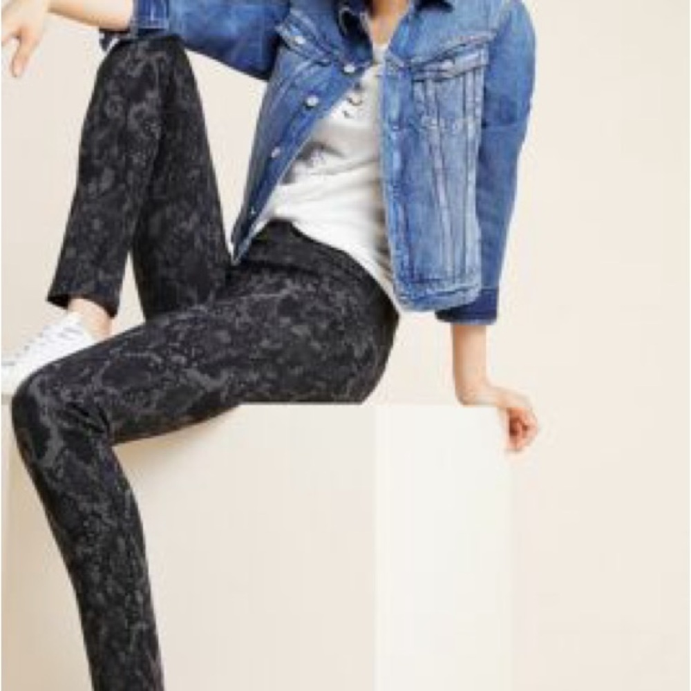 Anthropologie‎ Sanctuary Snake-Printed Leggings Women’s Large